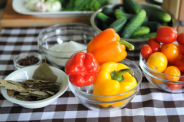 Image showing fresh vegetables