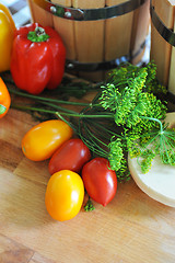 Image showing fresh vegetables