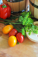 Image showing fresh vegetables