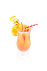 Image showing Orange dollar cocktail