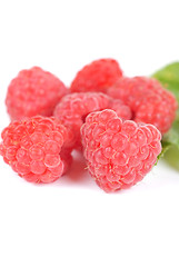 Image showing fresh raspberry