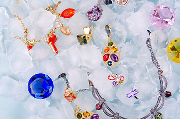 Image showing Jewels at ice