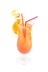 Image showing Orange dollar cocktail