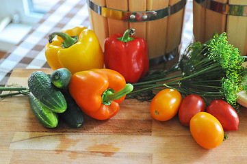 Image showing fresh vegetables