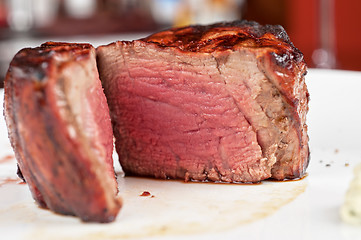 Image showing Filet mignon