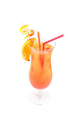 Image showing Orange dollar cocktail