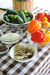 Image showing fresh vegetables