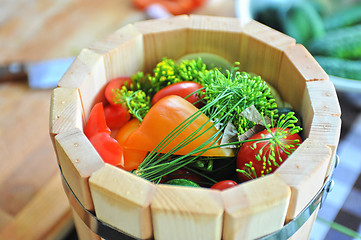 Image showing preserving tomatoes