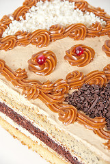 Image showing tasty nuts cake