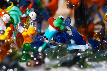 Image showing Glass toys