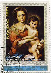 Image showing Madonna with Jesus child