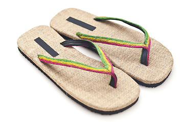 Image showing A pair of slipper