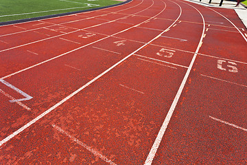 Image showing Running track