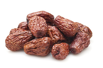 Image showing Chinese red dried dates 