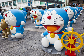 Image showing Doreamon exhibition in Hong Kong