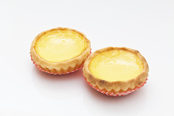 Image showing Egg tart, Hong Kong famous snack.