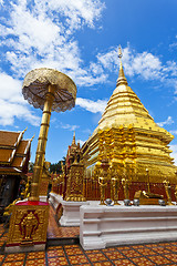 Image showing Wat Phrathat Doi Suthep temple in Chiang Mai, Thailand.