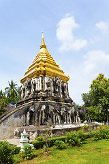 Image showing Wat Chiang Man temple in Chiang Mai, Thailand.