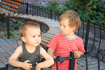 Image showing Little boys