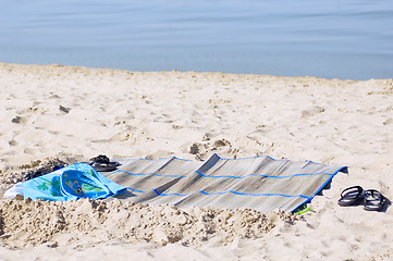 Image showing Sandy beach