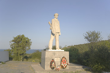 Image showing Monument to capt. Kalinin D. near Sukko city