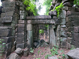 Image showing The Banteay Chhmar Temple in Cambodia