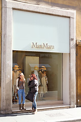 Image showing MaxMara fashion store