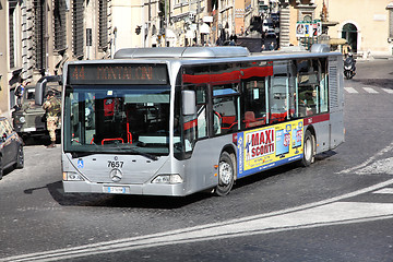 Image showing Rome city bus