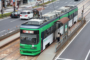 Image showing Hiroshima tram