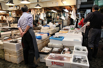 Image showing Tsukiji Fish Market