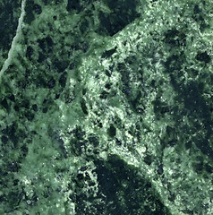 Image showing abstract green mineral structure