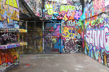 Image showing London graffiti