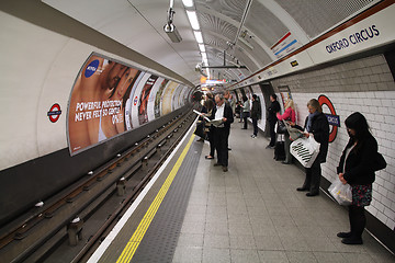 Image showing London Tube