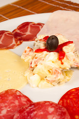 Image showing Spanish appetizer