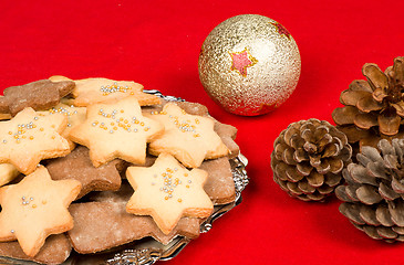 Image showing Christmas cookies