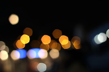 Image showing city bokeh background