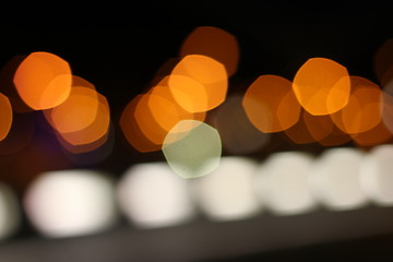 Image showing city bokeh background