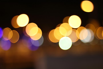 Image showing city bokeh background