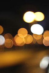 Image showing city bokeh background