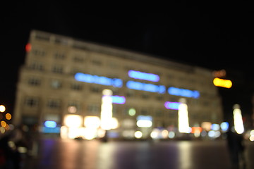 Image showing cologne city night bokeh