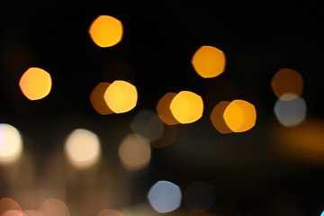 Image showing city bokeh background