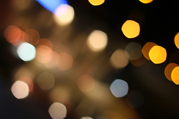 Image showing city bokeh background