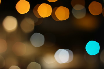 Image showing city bokeh background