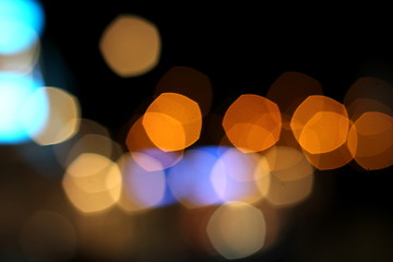 Image showing city bokeh background