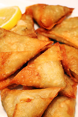 Image showing Samosa pastries