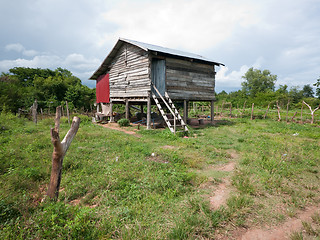 Image showing Rural home in Cambodia