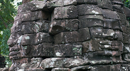 Image showing The Banteay Chhmar Temple in Cambodia