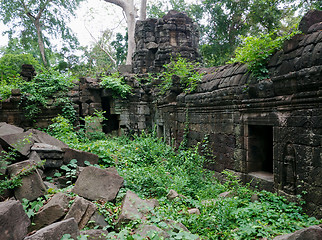 Image showing The Banteay Chhmar Temple in Cambodia