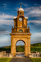 Image showing The tower clock