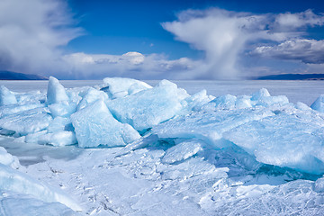 Image showing baikal in winter